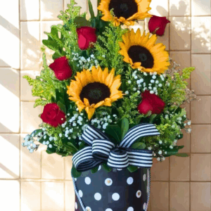 BOX CON GIRASOL
