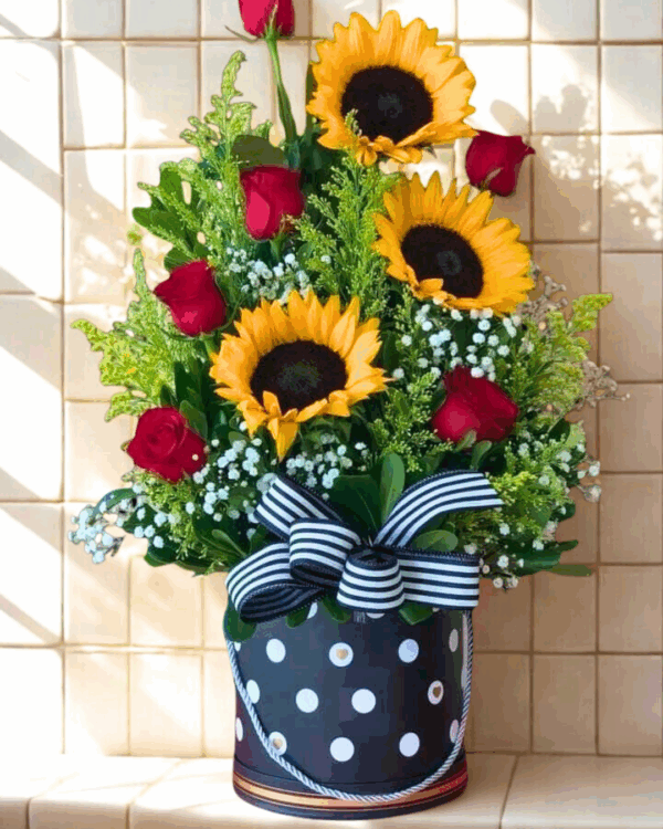 BOX CON GIRASOL