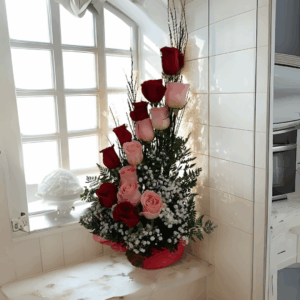 ARREGLO DE ROSAS